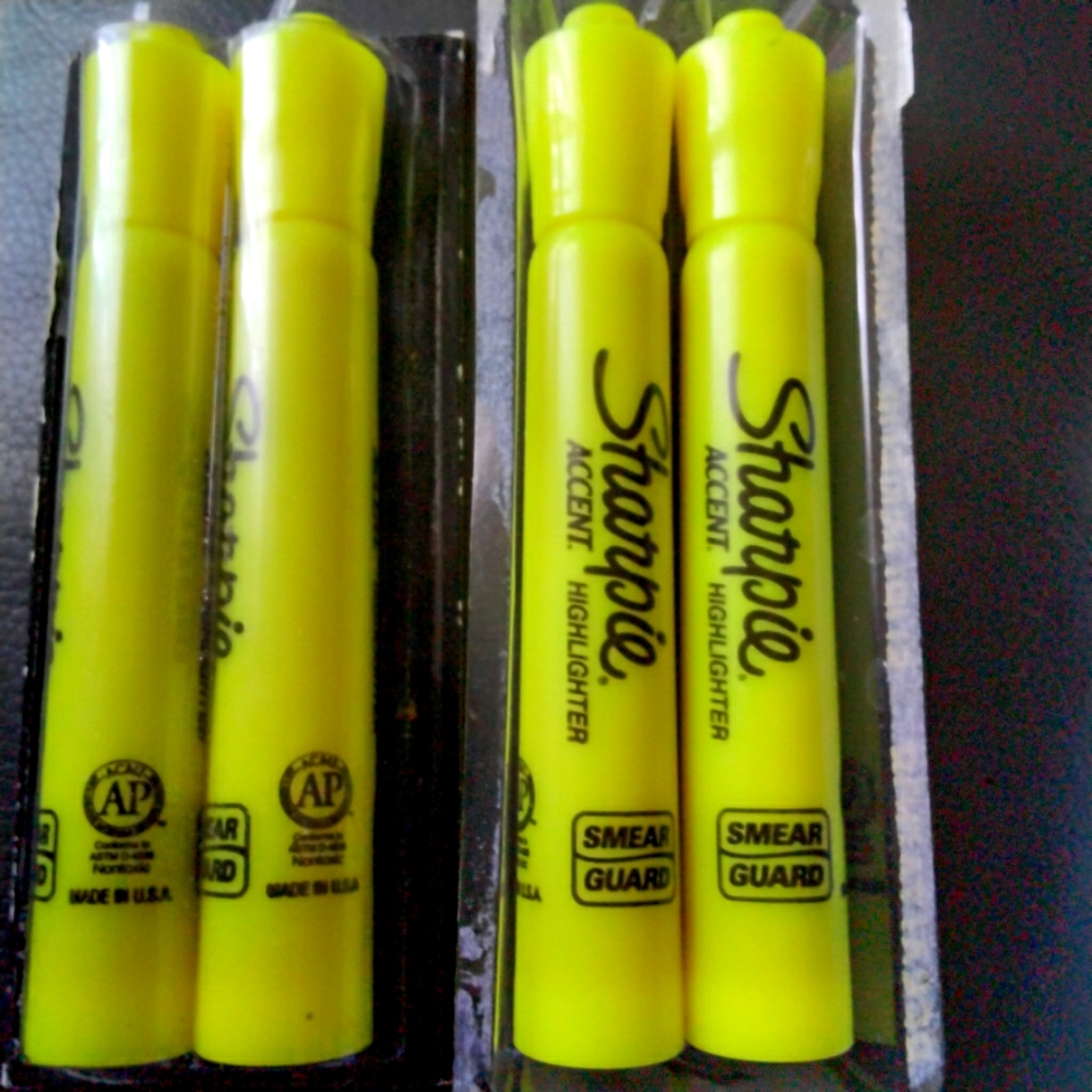 SHARPIE, ACCENT / HIGHLIGHTER